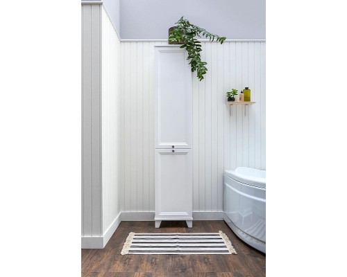 Шкаф пенал Aquanet Амели 40 261990 Белый матовый