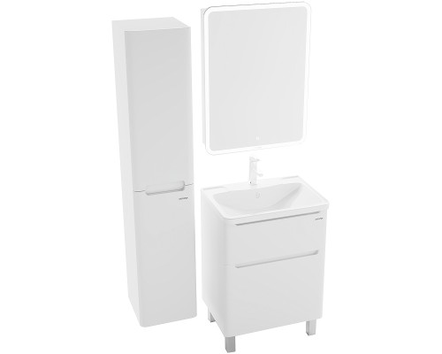 Шкаф пенал Grossman Адель 32 303201 подвесной Белый