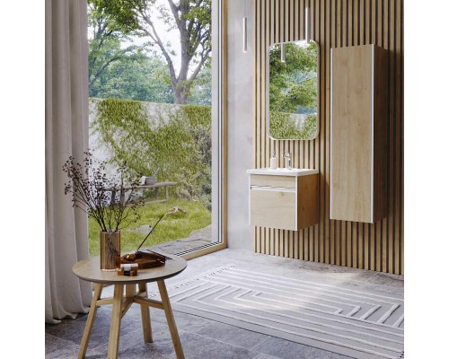 Шкаф пенал Aqwella Urban 35 URB0535DD подвесной Дуб Давос