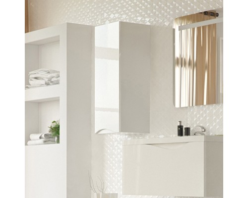 Шкаф пенал 1MarKa Этюд 35П Белый глянцевый