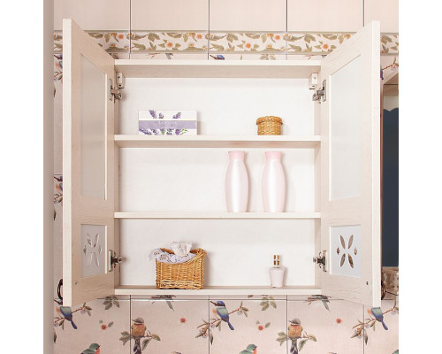 Подвесной шкаф Бриклаер Кантри 65 4627125413643 Бежевый дуб прованс