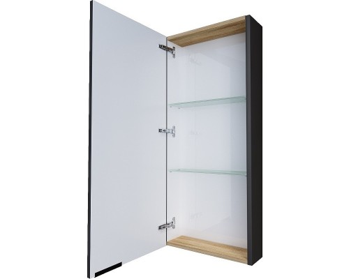 Подвесной шкаф 1MarKa Gaula 40П У92553 Графит матовый