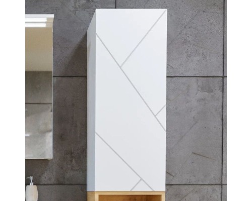 Подвесной шкаф Бриклаер Кристалл 35 4627125416026 Белый