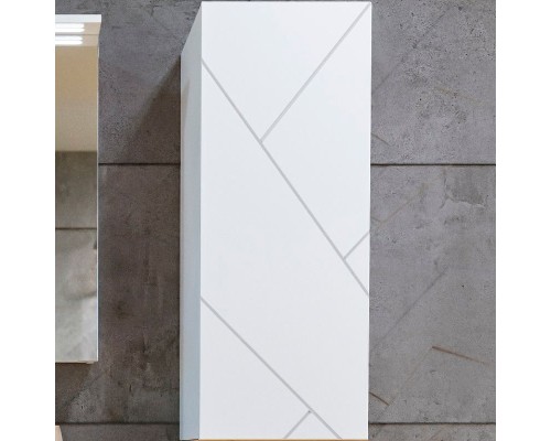 Подвесной шкаф Бриклаер Кристалл 35 4627125416026 Белый