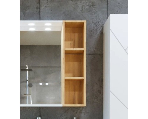 Подвесной шкаф Бриклаер Кристалл 20 4627125416033 Дуб Бунратти