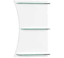 Полка Aquanet Опера 45 169630 с подсветкой Белая