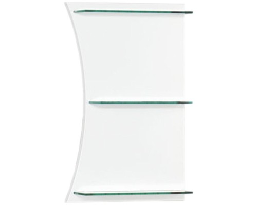 Полка Aquanet Опера 45 169630 с подсветкой Белая