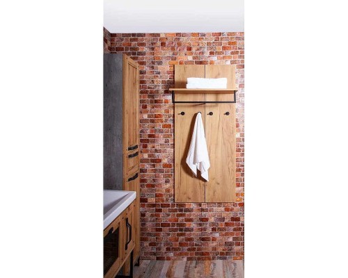 Полка Бриклаер Лофт 60 4627125414145 Метрополитен грей