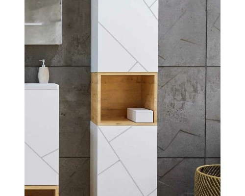 Ниша для пенала Бриклаер Кристалл 35 4627125415852 Дуб Бунратти