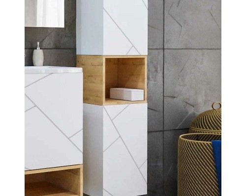 Ниша для пенала Бриклаер Кристалл 35 4627125415852 Дуб Бунратти