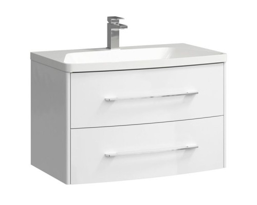 Тумба под раковину Aqwella 5 Stars Neringa 80 NER0108 подвесная Белая