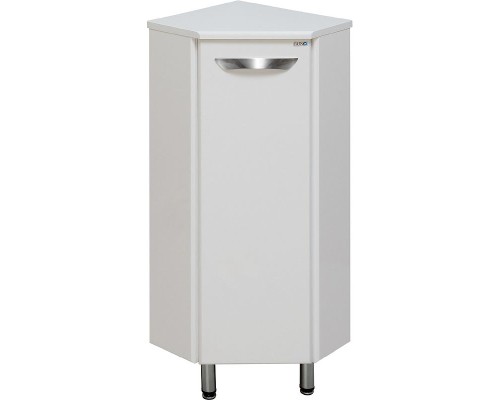 Тумба Runo Эконом 30 R 00000000005 угловая Белая