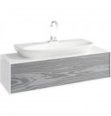 Тумба под раковину Aqwella 5 Stars Genesis 120 GEN0112MG подвесная Миллениум серый