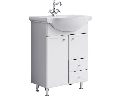 Тумба под раковину Aqwella Барселона 65 BA0106K Белый