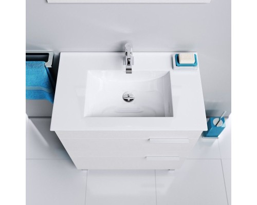 Тумба под раковину Aqwella Бриг 60 Br.01.06/2/W Белый