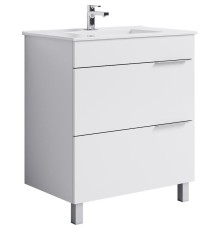 Тумба под раковину Aqwella Бриг 75 Br.01.07/2/W Белый