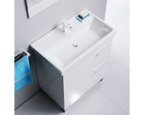 Тумба под раковину Aqwella Бриг 75 Br.01.07/2/W Белый