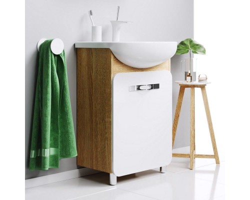 Тумба под раковину Aqwella Вега 55 Veg.01.05 Дуб сонома