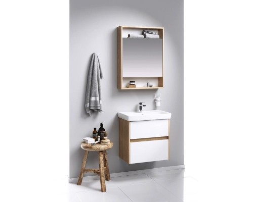 Тумба под раковину Aqwella Сити Т6м/DB 60 CI0106DB Дуб балтийский