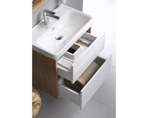 Тумба под раковину Aqwella Сити Т6м/DK 60 CI0106DK Дуб канадский