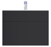 Тумба под раковину AM.PM Inspire V2.0 80 M50AFHX0803GM подвесная Графит