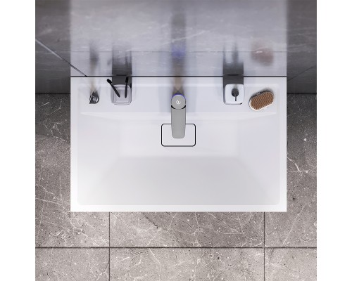 Тумба под раковину AM.PM Inspire V2.0 80 M50AFHX0803WM подвесная Белая матовая