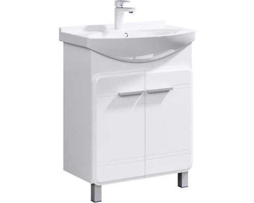Тумба под раковину Aqwella Корсика 65 Kor.01.06 Белая