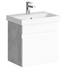 Тумба под раковину Aqwella Smart 50 SRT0105BS подвесная Бетон светлый