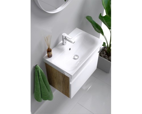 Тумба под раковину Aqwella Smart 50 SRT0105DB подвесная Дуб балтийский