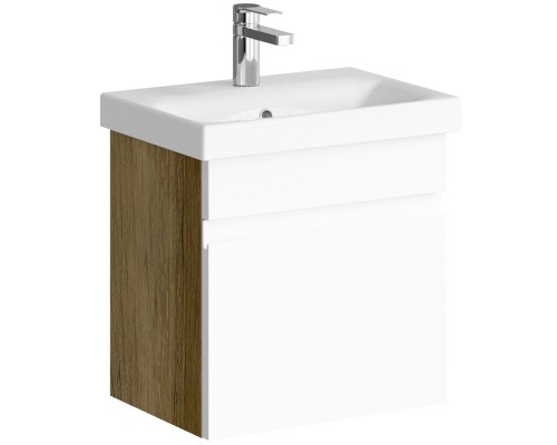 Тумба под раковину Aqwella Smart 50 SRT0105DB подвесная Дуб балтийский