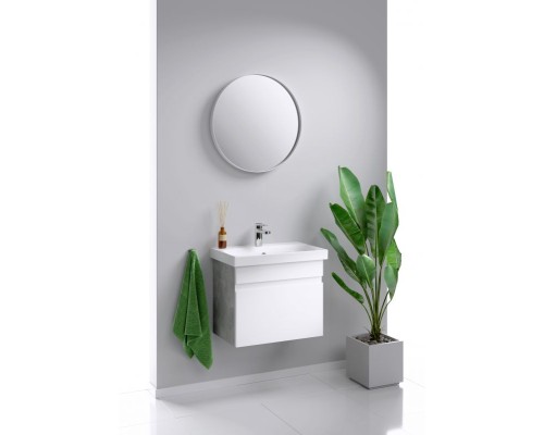 Тумба под раковину Aqwella Smart 60 SRT0106BS подвесная Бетон светлый