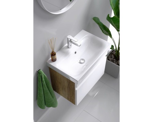 Тумба под раковину Aqwella Smart 60 SRT0106DB подвесная Дуб балтийский