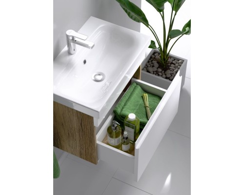 Тумба под раковину Aqwella Smart 60 SRT0106DB подвесная Дуб балтийский