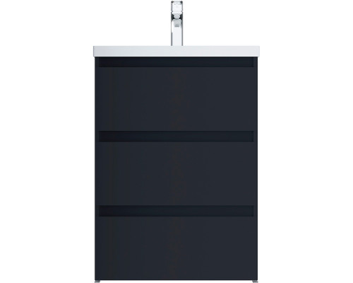 Тумба под раковину AM.PM Gem S 60 M91FSX0602GM Графит матовый