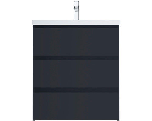 Тумба под раковину AM.PM Gem S 75 M91FSX0752GM Графит матовый