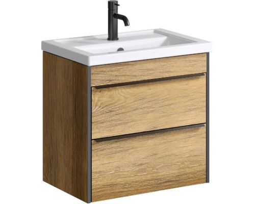 Тумба под раковину Aqwella Fargo 60 FRG0106DB Дуб балтийский