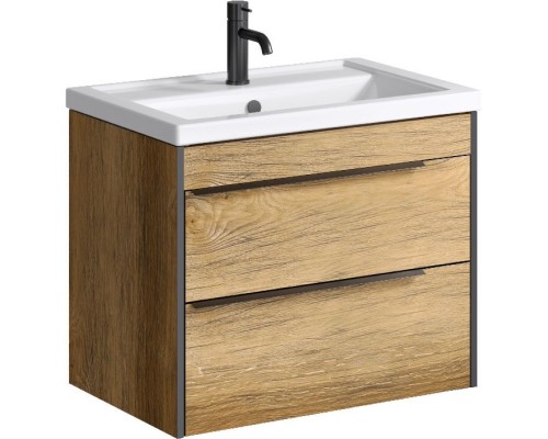 Тумба под раковину Aqwella Fargo 70 FRG0107DB Дуб балтийский