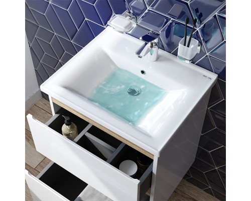 Тумба под раковину AM.PM X-Joy 55 M85AFHX0552WG подвесная Белый глянец