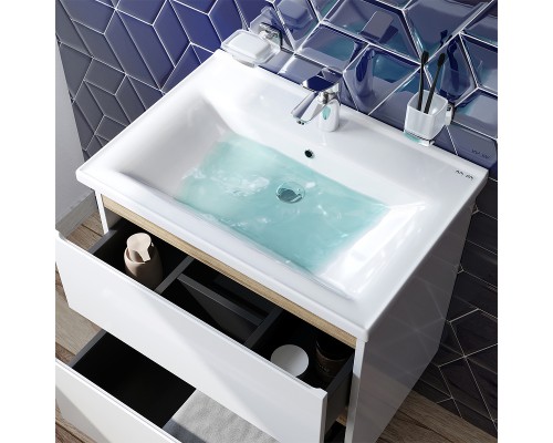 Тумба под раковину AM.PM X-Joy 65 M85AFHX0652WG подвесная Белый глянец