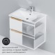 Тумба под раковину AM.PM X-Joy 65 M85AFHX0652WG подвесная Белый глянец