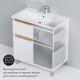 Тумба под раковину AM.PM X-Joy 80 M85AFSX0802WG Белый глянец