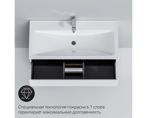 Тумба под раковину AM.PM X-Joy 100 M85AFSX1002WG Белый глянец