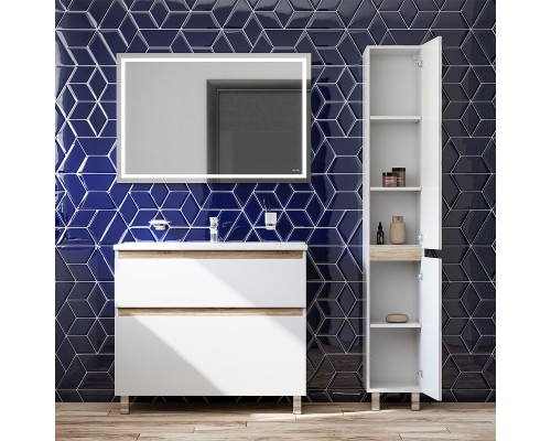 Тумба под раковину AM.PM X-Joy 100 M85AFSX1002WG Белый глянец