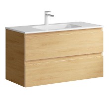 Тумба под раковину Aqwella Accent 100 ACC0110DZ подвесная Дуб золотой