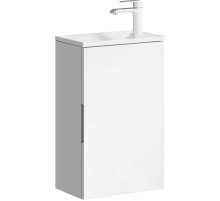 Тумба под раковину Aqwella Accent 40 ACC0104W подвесная Белая