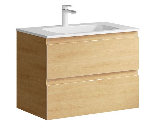 Тумба под раковину Aqwella Accent 60 ACC0106DZ подвесная Дуб золотой