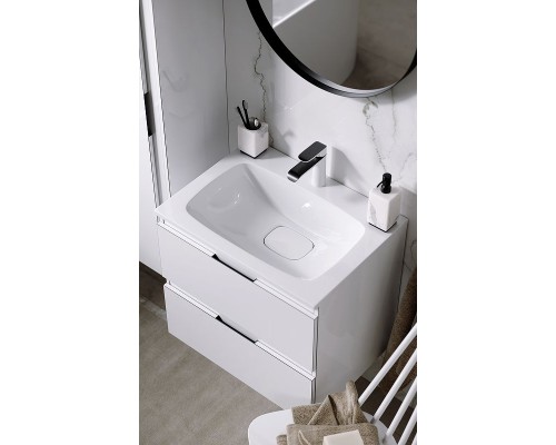 Тумба под раковину Aqwella Accent 60 ACC0106DZ подвесная Дуб золотой