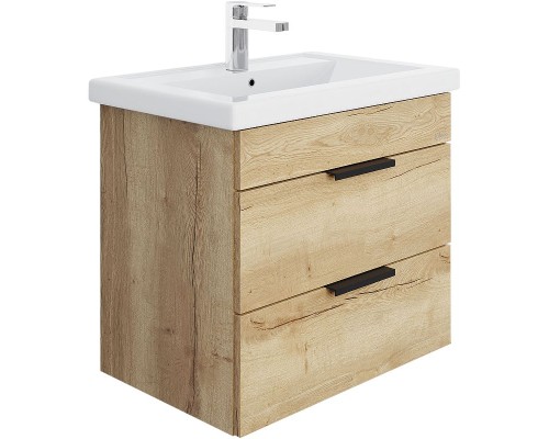 Тумба под раковину Onika Легран 60.13 106117 подвесная Дуб галифакс