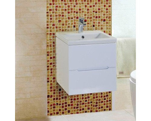 Тумба под раковину Onika Айленд 50.13 105021 подвесная Белая