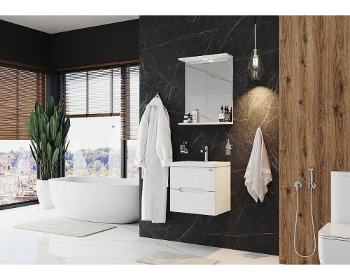 Тумба под раковину Onika Айленд 50.13 105021 подвесная Белая